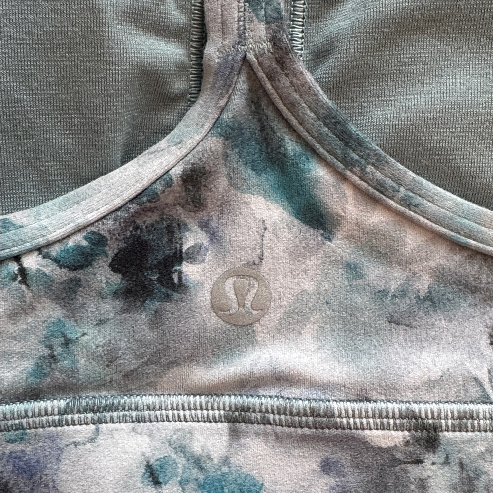 Lululemon Light Support Nulu Yoga Bra *A/B Cups In Kaleidofloral Multi - Picture 3 of 4